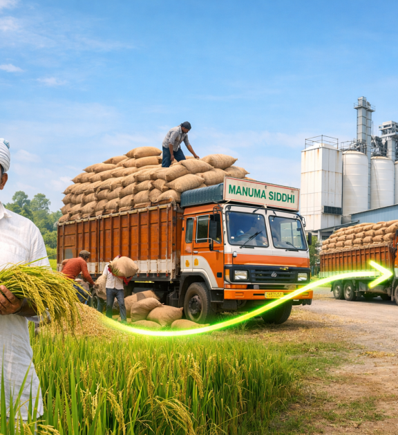 Direct paddy procurement from farmers to local rice mills.