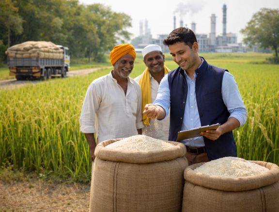 Reliable sourcing and trading of paddy, rice, and broken rice.