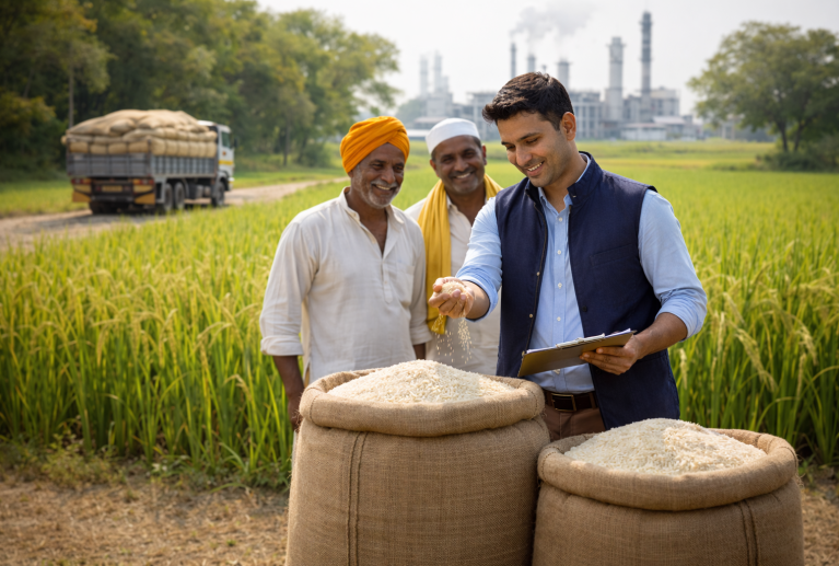 Reliable sourcing and trading of paddy, rice, and broken rice.