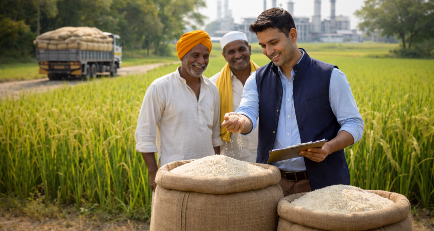Reliable sourcing and trading of paddy, rice, and broken rice.