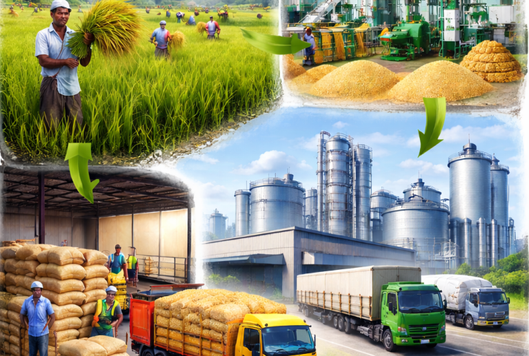 Consistent supply of broken rice and agri commodities to ethanol plants and distilleries.