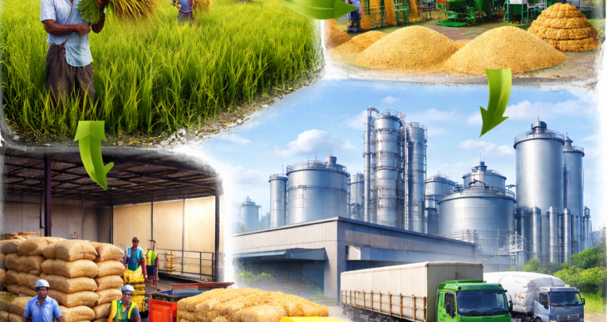 Consistent supply of broken rice and agri commodities to ethanol plants and distilleries.