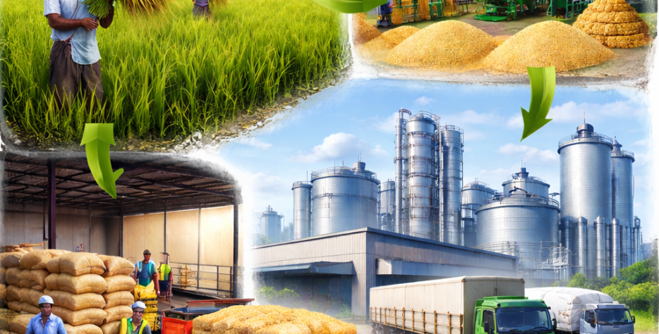 Consistent supply of broken rice and agri commodities to ethanol plants and distilleries.
