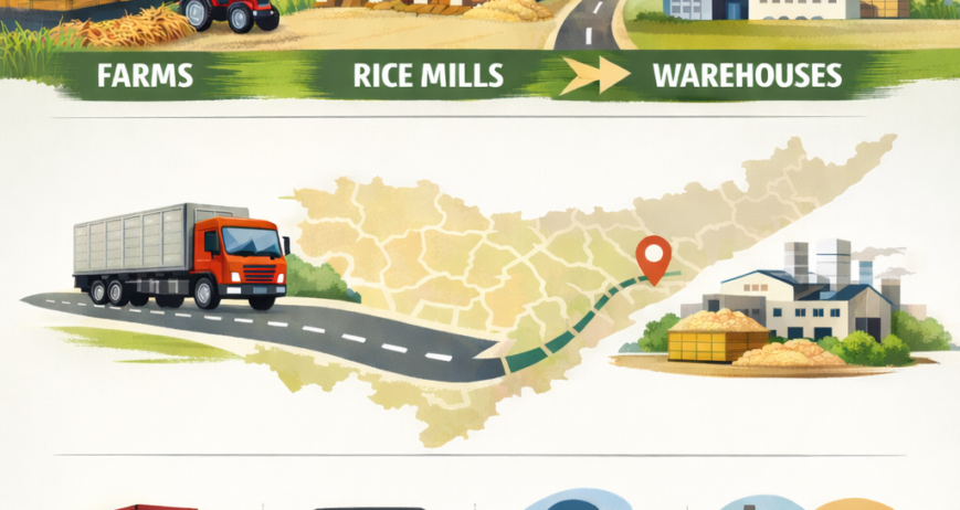 Safe, efficient road freight for agricultural commodities.