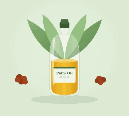 Palm oil product illustration - Manuma Siddhi